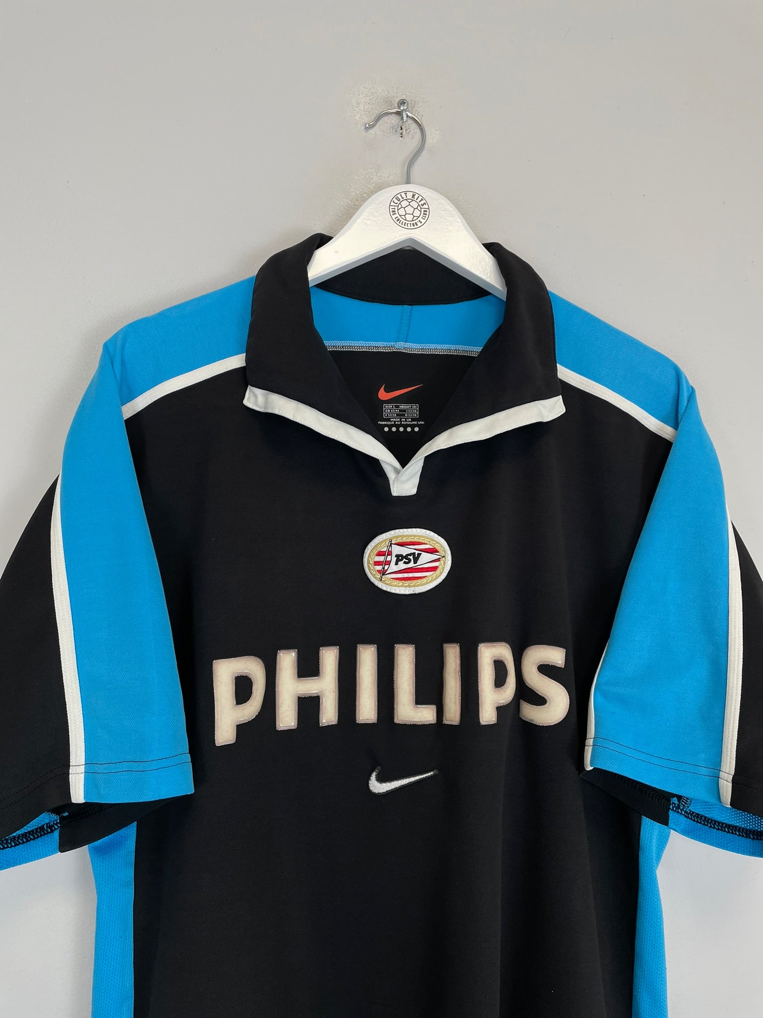 Shop 1999/01 PSV V.NISTELROOY #8 AWAY SHIRT (L) NIKE, classic football shirts, vintage football shirts & retro soccer jerseys at Cult Kits