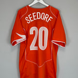 2004/06 NETHERLANDS SEEDORF #20 HOME SHIRT (XL) NIKE