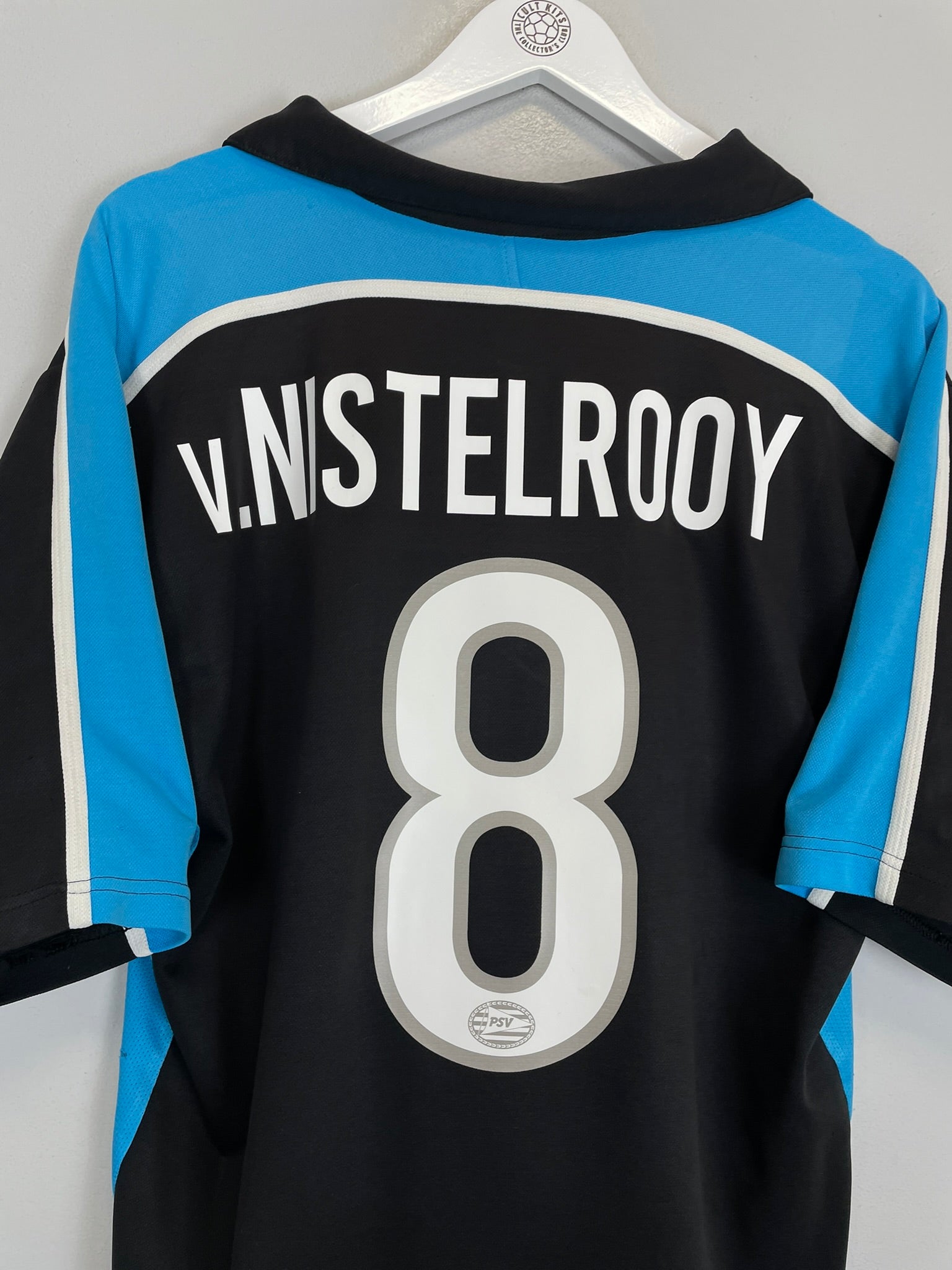 Shop 1999/01 PSV V.NISTELROOY #8 AWAY SHIRT (L) NIKE, classic football shirts, vintage football shirts & retro soccer jerseys at Cult Kits