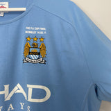 2010/11 MANCHESTER CITY TOURE YAYA #42 *FA CUP FINAL* HOME SHIRT (XXL) UMBRO