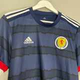 Shop 2020/21 SCOTLAND HOME SHIRT (L) ADIDAS, classic football shirts, vintage football shirts & retro soccer jerseys at Cult Kits