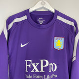 2010/11 ASTON VILLA #36 PLAYER ISSUE TRAINING JUMPER (XL) NIKE