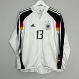 2004/05 GERMANY BALLACK #13 *PLAYER ISSUE* L/S HOME SHIRT (M) ADIDAS