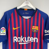 2018/19 BARCELONA MESSI #10 HOME SHIRT (L) NIKE