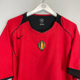 2004/05 BELGIUM HOME SHIRT (XL) NIKE