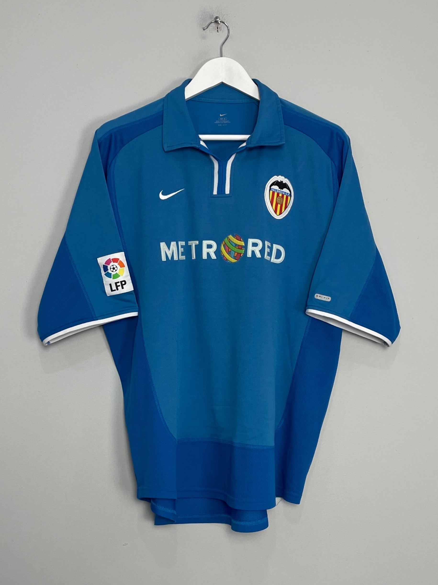 2001/02 VALENCIA THIRD SHIRT (XL) NIKE