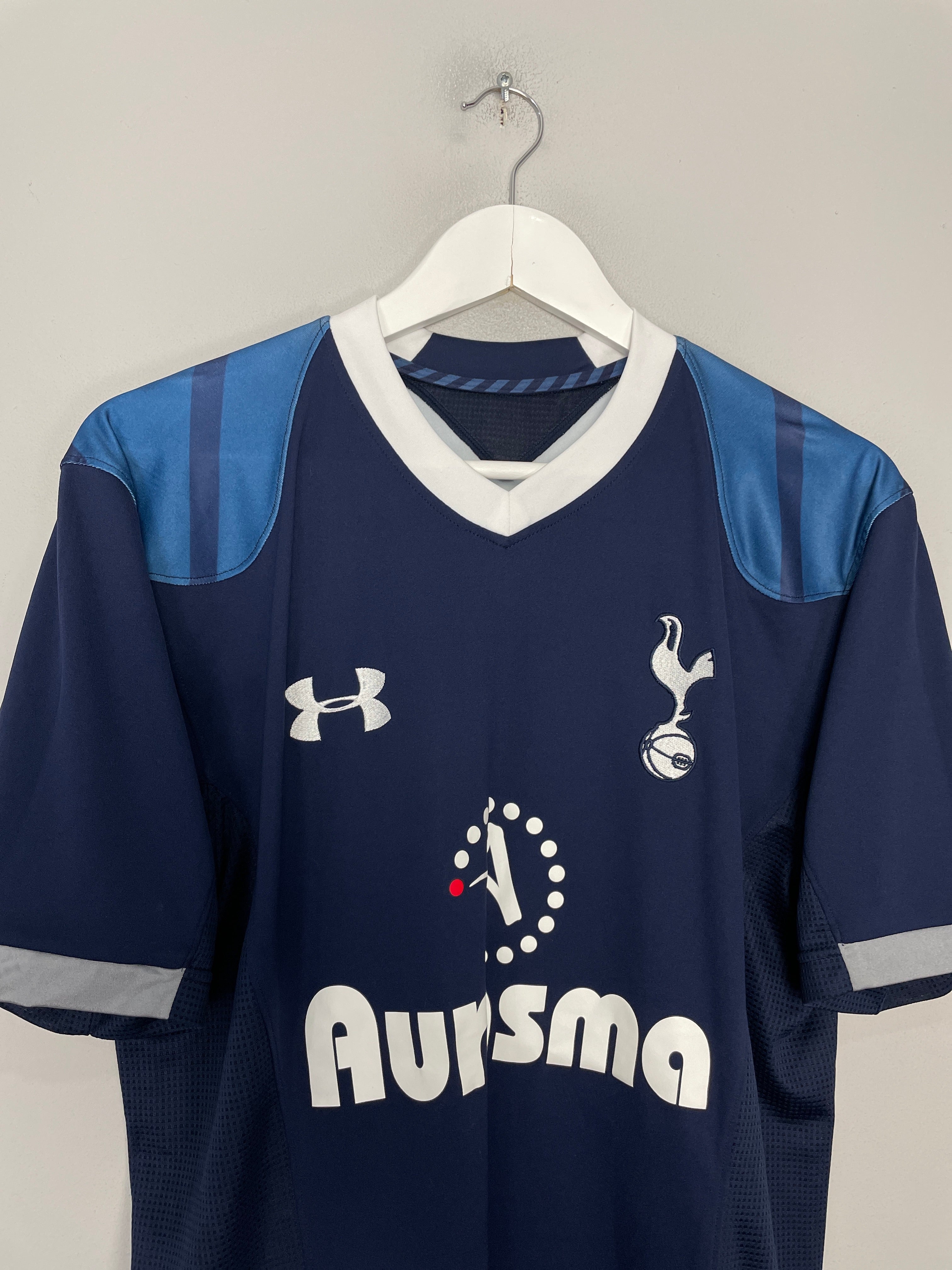 Shop 2012/13 TOTTENHAM BALE #11 AWAY SHIRT (L) UNDER ARMOUR, classic football shirts, vintage football shirts & retro soccer jerseys at Cult Kits