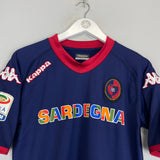 2011/12 CAGLIARI NAINGGOLAN #4 *BNWT* FOURTH SHIRT (S) KAPPA