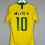 2018/19 BRAZIL NEYMAR JR #10 HOME SHIRT (M) NIKE