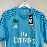2016/17 REAL MADRID *BNWT* GK SHIRT (L) ADIDAS