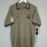 Buy 2003/05 BARCELONA RONALDINHO 10 *BNWT* AWAY SHIRT (L) NIKE ~ Free worldwide shipping available ~ Authentic Vintage Football Shirts from Cult Kits