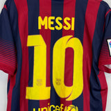 2013/14 BARCELONA MESSI #10 HOME SHIRT (L) NIKE