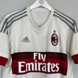 2015/16 AC MILAN HONDA #10 AWAY SHIRT (M) ADIDAS