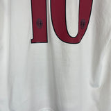 2015/16 AC MILAN HONDA #10 AWAY SHIRT (M) ADIDAS