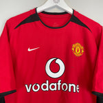Shop 2002/04 MANCHESTER UNITED BECKHAM #7 HOME SHIRT (L) NIKE, classic football shirts, vintage football shirts & retro soccer jerseys at Cult Kits