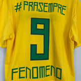2011/12 BRAZIL RONALDO FENOMENO #9 SPECIAL HOME SHIRT (L) NIKE