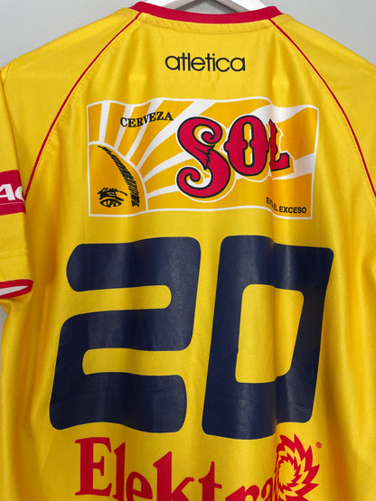 2007/08 MONARCAS MORELIA #20 HOME SHIRT (M) ATLETICA