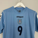 Shop 2006/07 URUGUAY #9 HOME SHIRT (L) UHLSPORT, classic football shirts, vintage football shirts & retro soccer jerseys at Cult Kits