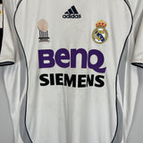 2006/07 REAL MADRID RONALDO #9 HOME SHIRT (S) ADIDAS