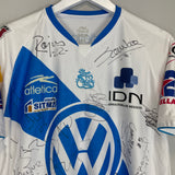 2007/08 PUEBLA #22 *SQUAD SIGNED* HOME SHIRT (S) ATLETICA