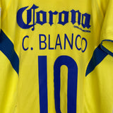 2006/07 CLUB AMERICA C.BLANCO #10 HOME SHIRT (S/M) NIKE