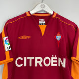 2004/06 CELTA VIGO AWAY SHIRT (M) UMBRO