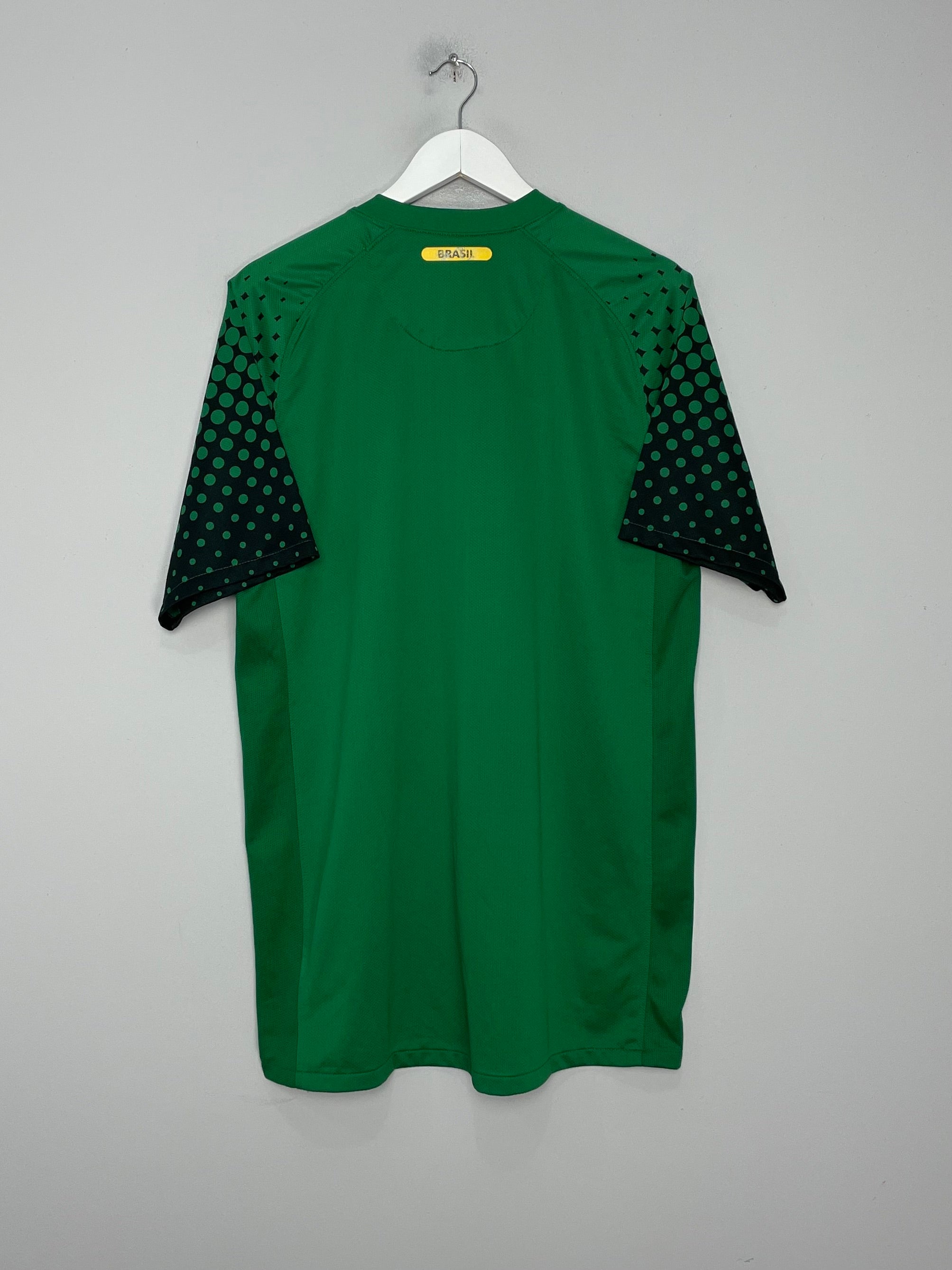 Shop 2010/11 BRAZIL GK SHIRT (L) NIKE, classic football shirts, vintage football shirts & retro soccer jerseys at Cult Kits