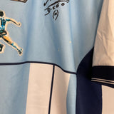 2001 ARGENTINA MARADONA #10 TESTIMONIAL SHIRT (M) FILA