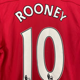 2011/12 MANCHESTER UNITED ROONEY #10 HOME SHIRT (L) NIKE