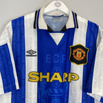 Shop 1994/96 MANCHESTER UNITED THIRD SHIRT (XL) UMBRO, classic football shirts, vintage football shirts & retro soccer jerseys at Cult Kits