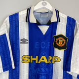 Shop 1994/96 MANCHESTER UNITED THIRD SHIRT (XL) UMBRO, classic football shirts, vintage football shirts & retro soccer jerseys at Cult Kits
