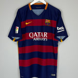2015/16 BARCELONA MESSI #10 HOME SHIRT (XL) NIKE