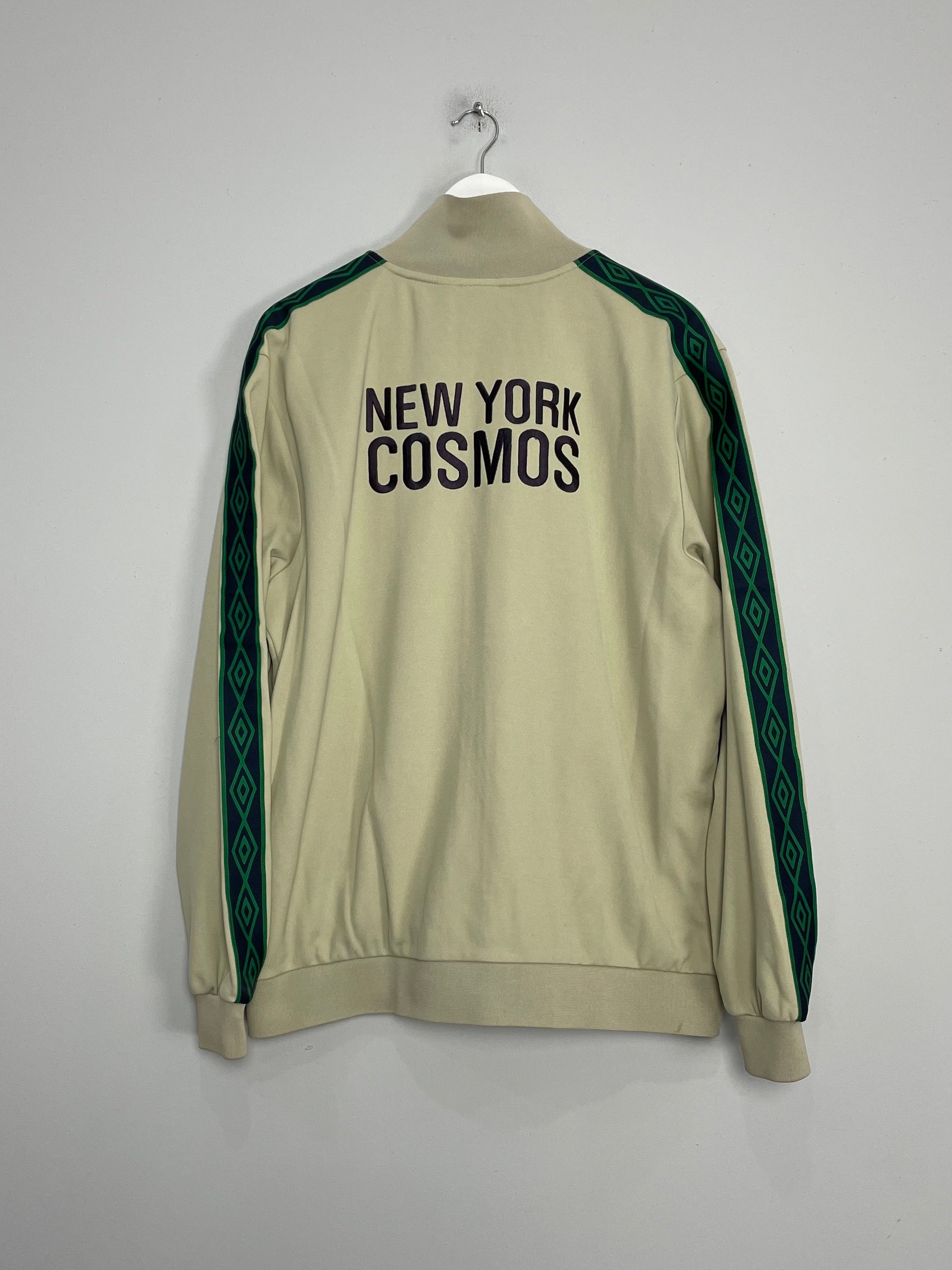 Shop 2011 NEW YORK COSMOS TRACK JACKET (XXL) UMBRO, classic football shirts, vintage football shirts & retro soccer jerseys at Cult Kits