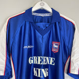 1999/01 IPSWICH TOWN HOLLAND #8 HOME SHIRT (XL) PUNCH