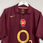 Shop 2005/06 ARSENAL HENRY #14 HOME SHIRT (L) NIKE, classic football shirts, vintage football shirts & retro soccer jerseys at Cult Kits