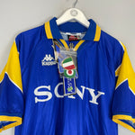 1996/97 Juventus away shirt by Kappa, XL size, brand new with tags, vintage football shirts, rare Champions League edition.
