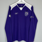 Shop 2004/05 DEPORTIVO SAPRISSA L/S HOME SHIRT (M) REEBOK, classic football shirts, vintage football shirts & retro soccer jerseys at Cult Kits