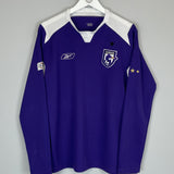 Shop 2004/05 DEPORTIVO SAPRISSA L/S HOME SHIRT (M) REEBOK, classic football shirts, vintage football shirts & retro soccer jerseys at Cult Kits