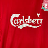 2006/08 LIVERPOOL GERRARD #8 HOME SHIRT (L) ADIDAS