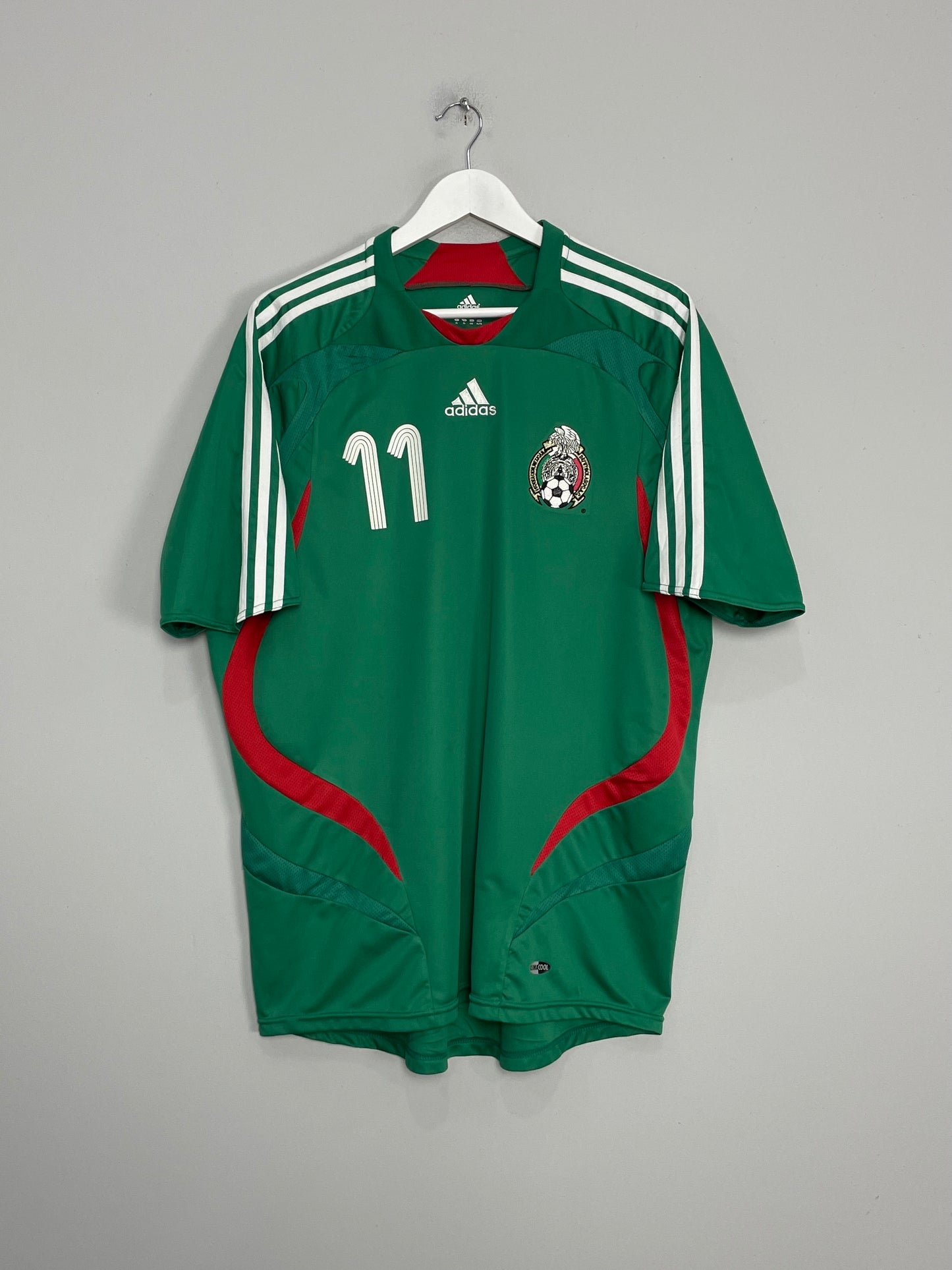 2007/08 MEXICO GUARDADO #11 HOME SHIRT (XL) ADIDAS
