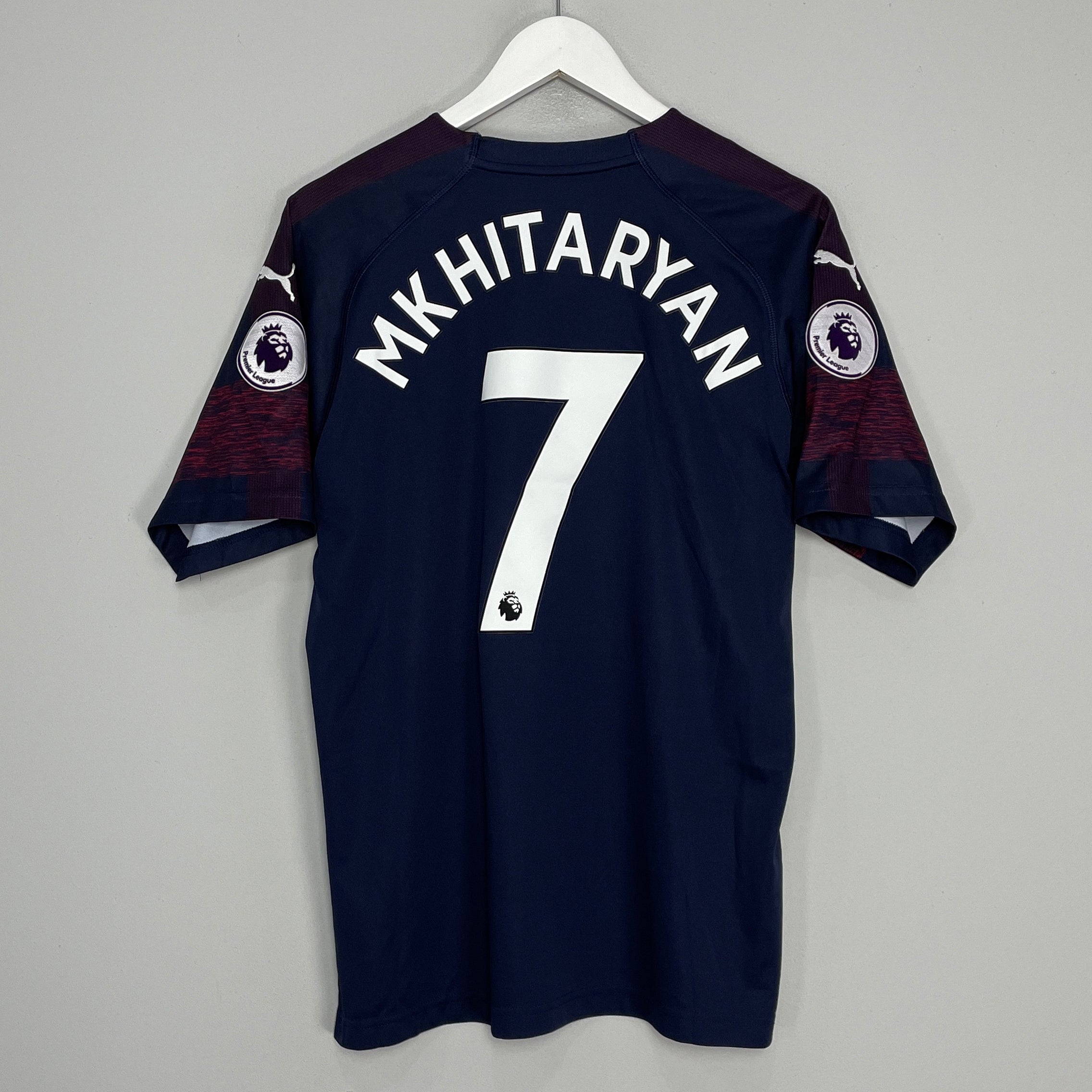 Shop 2018/19 ARSENAL MKHITARYAN #7 AWAY SHIRT (L) PUMA, classic football shirts, vintage football shirts & retro soccer jerseys at Cult Kits