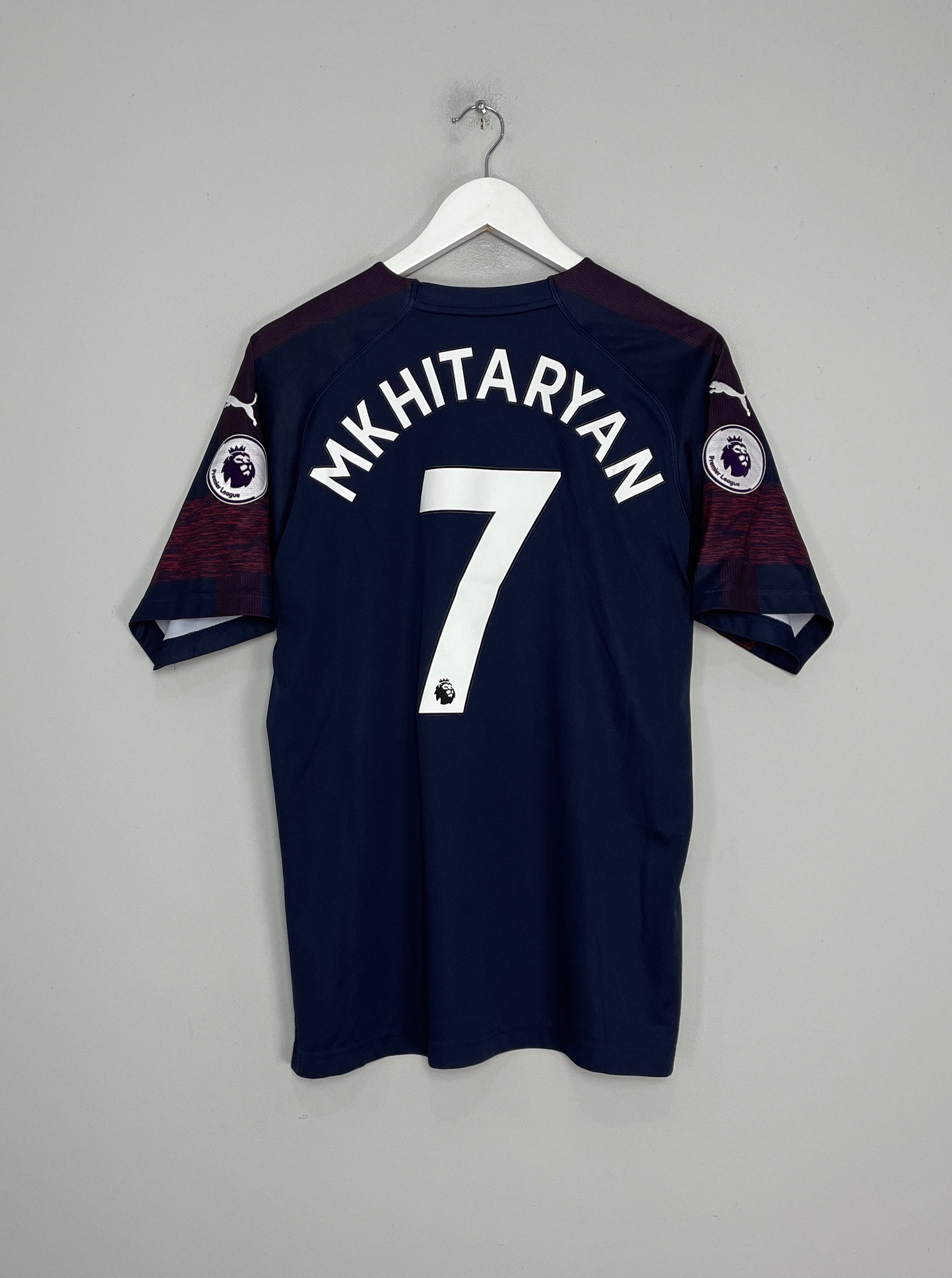 Shop 2018/19 ARSENAL MKHITARYAN #7 AWAY SHIRT (L) PUMA, classic football shirts, vintage football shirts & retro soccer jerseys at Cult Kits