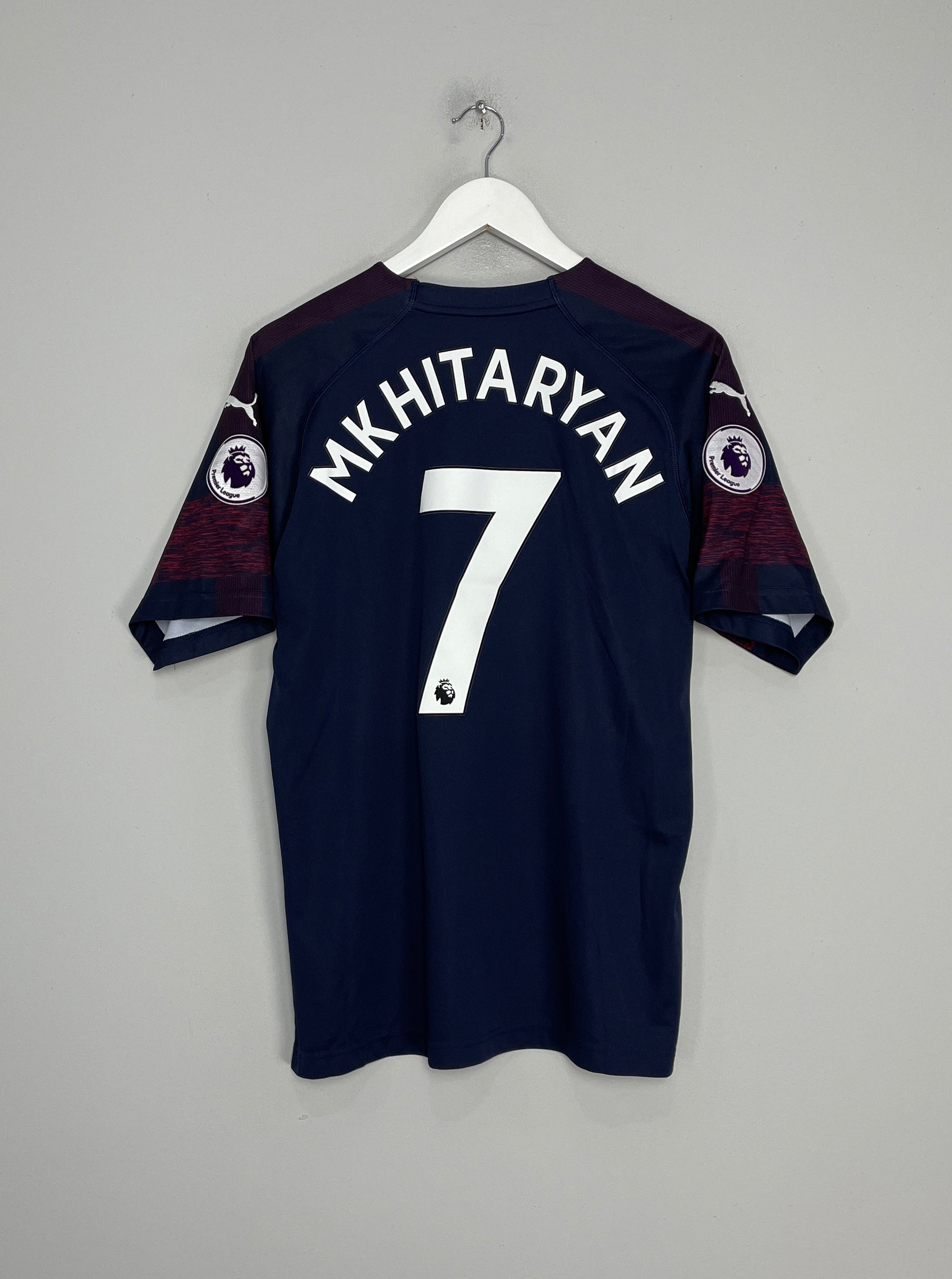 Shop 2018/19 ARSENAL MKHITARYAN #7 AWAY SHIRT (L) PUMA, classic football shirts, vintage football shirts & retro soccer jerseys at Cult Kits