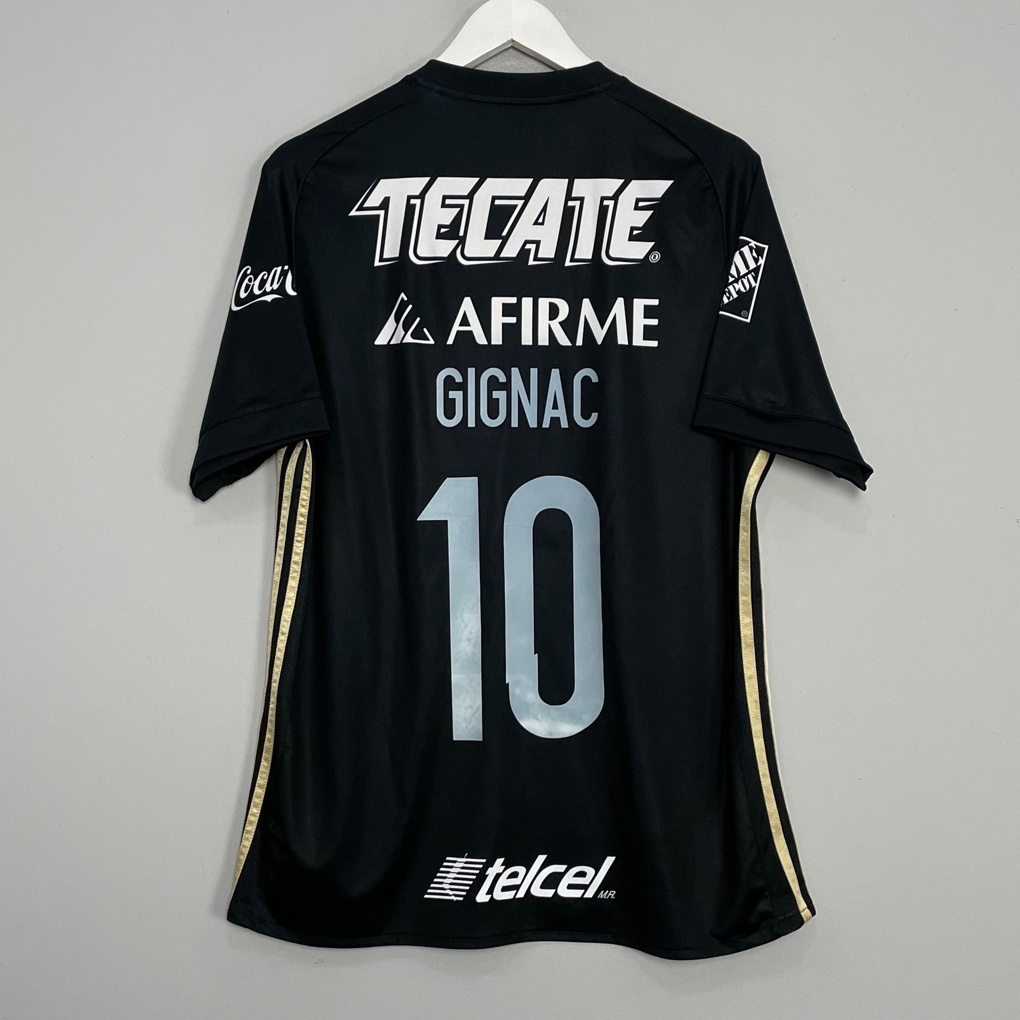 Shop 2016/17 TIGRES GIGNAC #10 THIRD SHIRT (L) ADIDAS, classic football shirts, vintage football shirts & retro soccer jerseys at Cult Kits