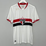 Shop 2015/16 SAO PAULO HOME SHIRT (M) UNDER ARMOUR, classic football shirts, vintage football shirts & retro soccer jerseys at Cult Kits