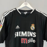 2004/05 REAL MADRID ZIDANE #5 AWAY SHIRT (M) ADIDAS