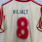 Shop 2000 UNIVERSITARTIO VILIALT #8 HOME SHIRT (L) WALON, classic football shirts, vintage football shirts & retro soccer jerseys at Cult Kits