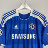 Buy 2011/12 CHELSEA DROGBA 11 C/L HOME SHIRT (M) ADIDAS ~ Free worldwide shipping available ~ Authentic Vintage Football Shirts from Cult Kits