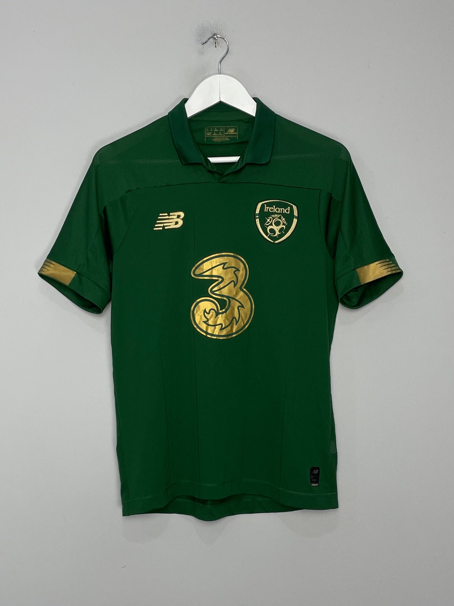 Shop 2019/20 IRELAND HOME SHIRT (S) NEW BALANCE, classic football shirts, vintage football shirts & retro soccer jerseys at Cult Kits