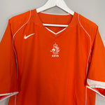 Shop 2004/06 NETHERLANDS HOME SHIRT (XL) NIKE, classic football shirts, vintage football shirts & retro soccer jerseys at Cult Kits